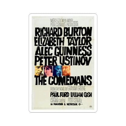 The Comedians 1967 Movie Poster STICKER Vinyl Die-Cut Decal-2 Inch-The Sticker Space
