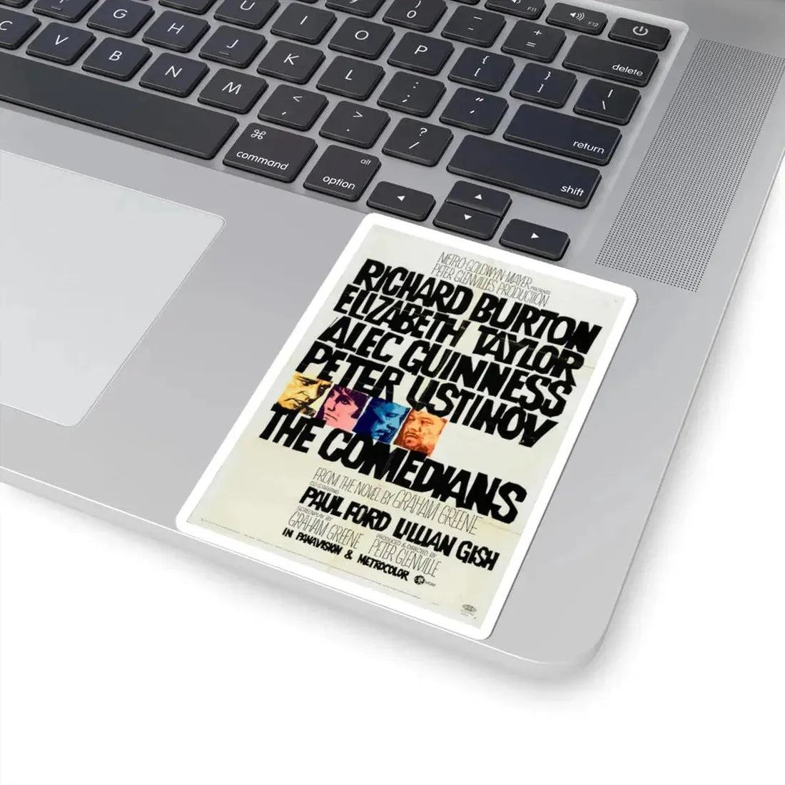 The Comedians 1967 Movie Poster - STICKER Vinyl Kiss-Cut Decal - The Sticker Space