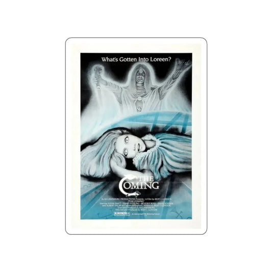 THE COMING (BURNED AT THE STAKE) 1981 Movie Poster STICKER Vinyl Die-Cut Decal 2 Inch - The Sticker Space