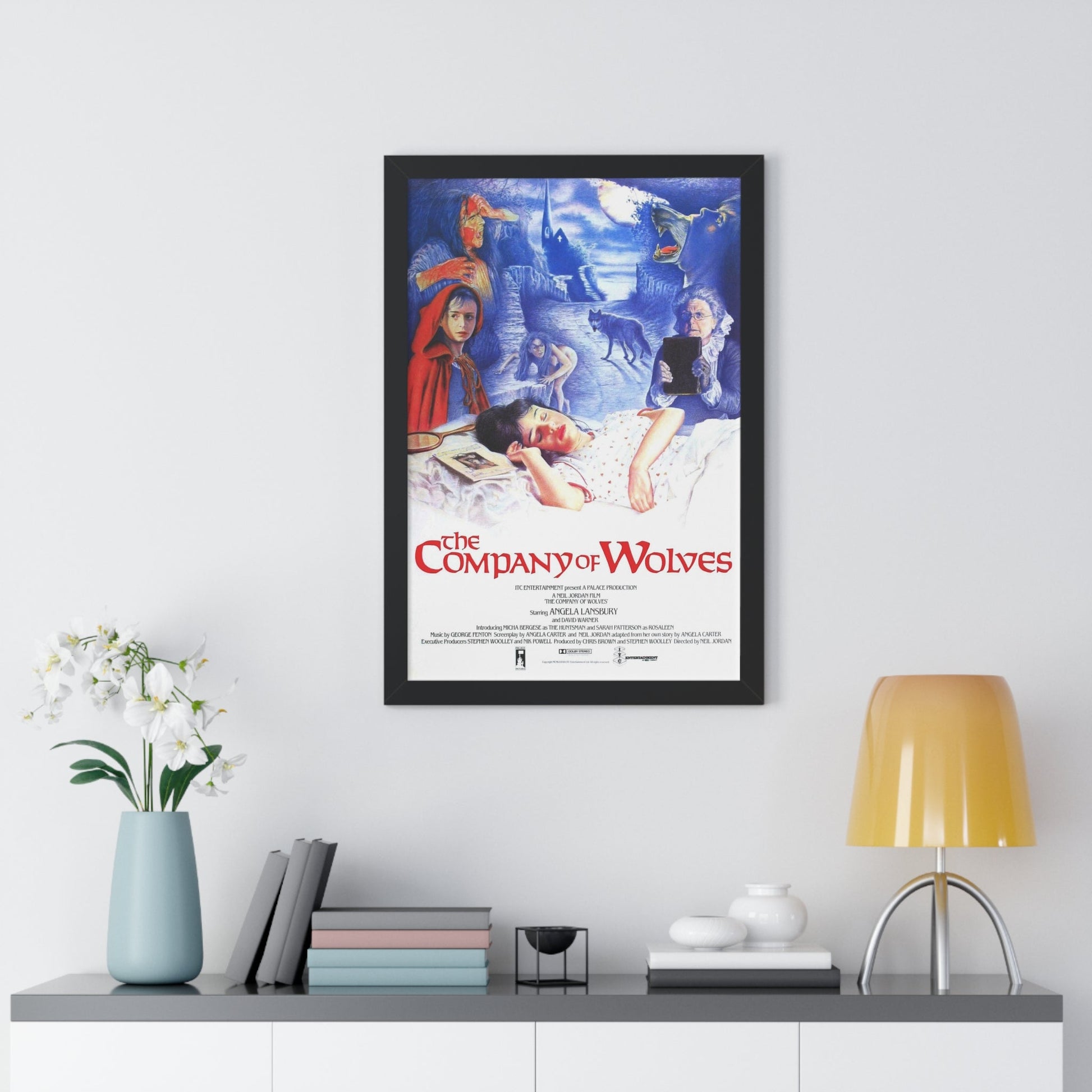 THE COMPANY OF WOLVES 1984 - Framed Movie Poster-The Sticker Space