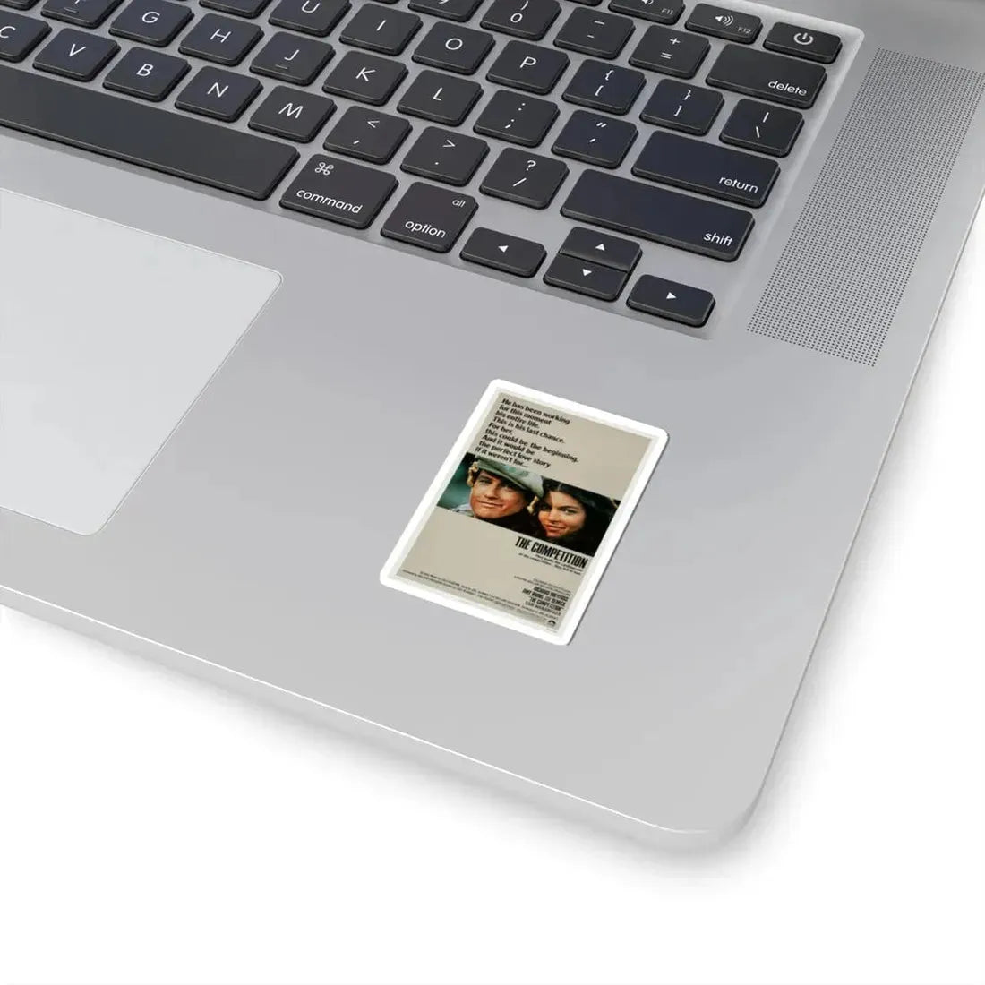 The Competition 1980 Movie Poster - STICKER Vinyl Kiss-Cut Decal - The Sticker Space