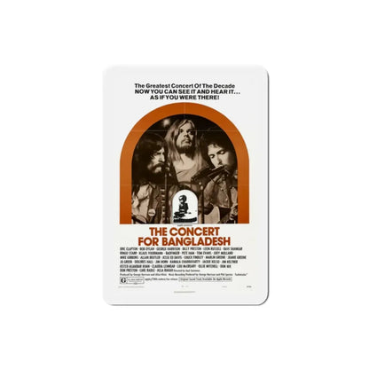 The Concert for Bangladesh 1972 Movie Poster Refrigerator Magnet 2 Inch - The Sticker Space