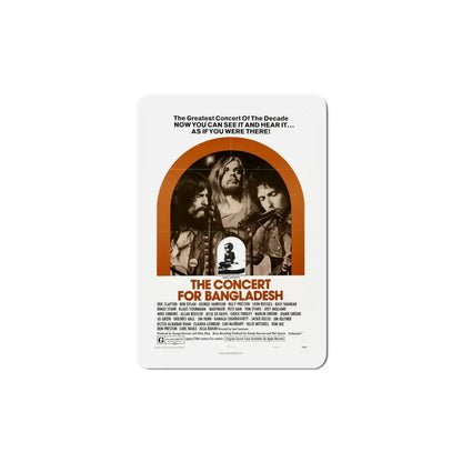 The Concert for Bangladesh 1972 Movie Poster Refrigerator Magnet 5 Inch - The Sticker Space