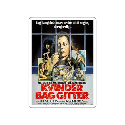 THE CONCRETE JUNGLE (DENMARK) 1982 Movie Poster STICKER Vinyl Die-Cut Decal 5 Inch - The Sticker Space