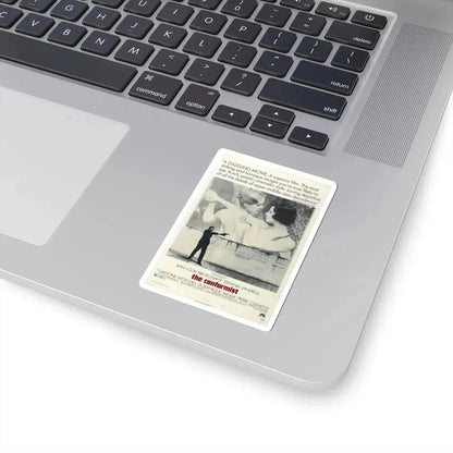 The Conformist 1970 Movie Poster - STICKER Vinyl Kiss-Cut Decal - The Sticker Space