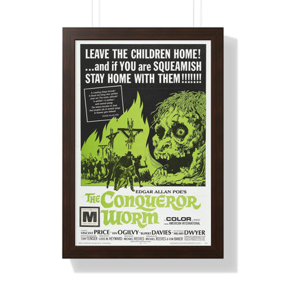 THE CONQUEROR WORM (WITCHFINDER GENERAL) 1968 - Framed Movie Poster-16″ x 24″-The Sticker Space