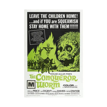 THE CONQUEROR WORM (WITCHFINDER GENERAL) 1968 - Paper Movie Poster - The Sticker Space