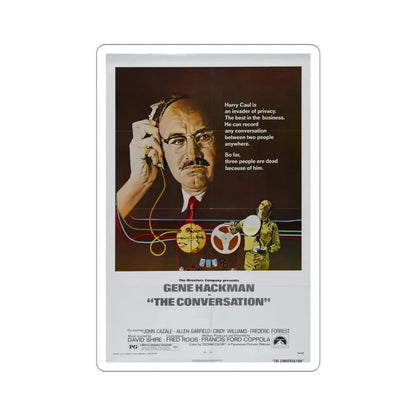 The Conversation 1974 Movie Poster STICKER Vinyl Die-Cut Decal 3 Inch - The Sticker Space