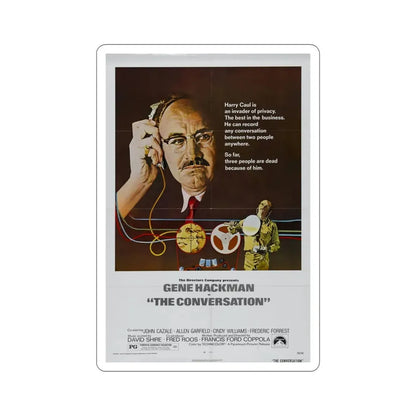 The Conversation 1974 Movie Poster STICKER Vinyl Die-Cut Decal 5 Inch - The Sticker Space