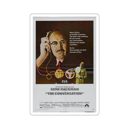 The Conversation 1974 Movie Poster STICKER Vinyl Die-Cut Decal 6 Inch - The Sticker Space