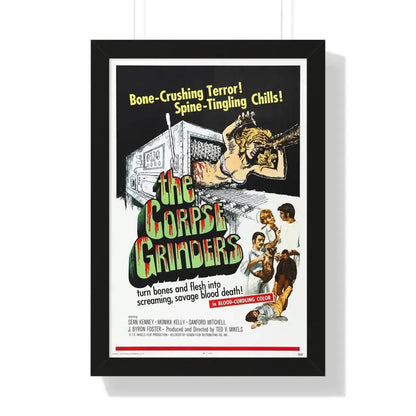 THE CORPSE GRINDERS 1971 - Framed Movie Poster 16″ x 24″ Black - The Sticker Space