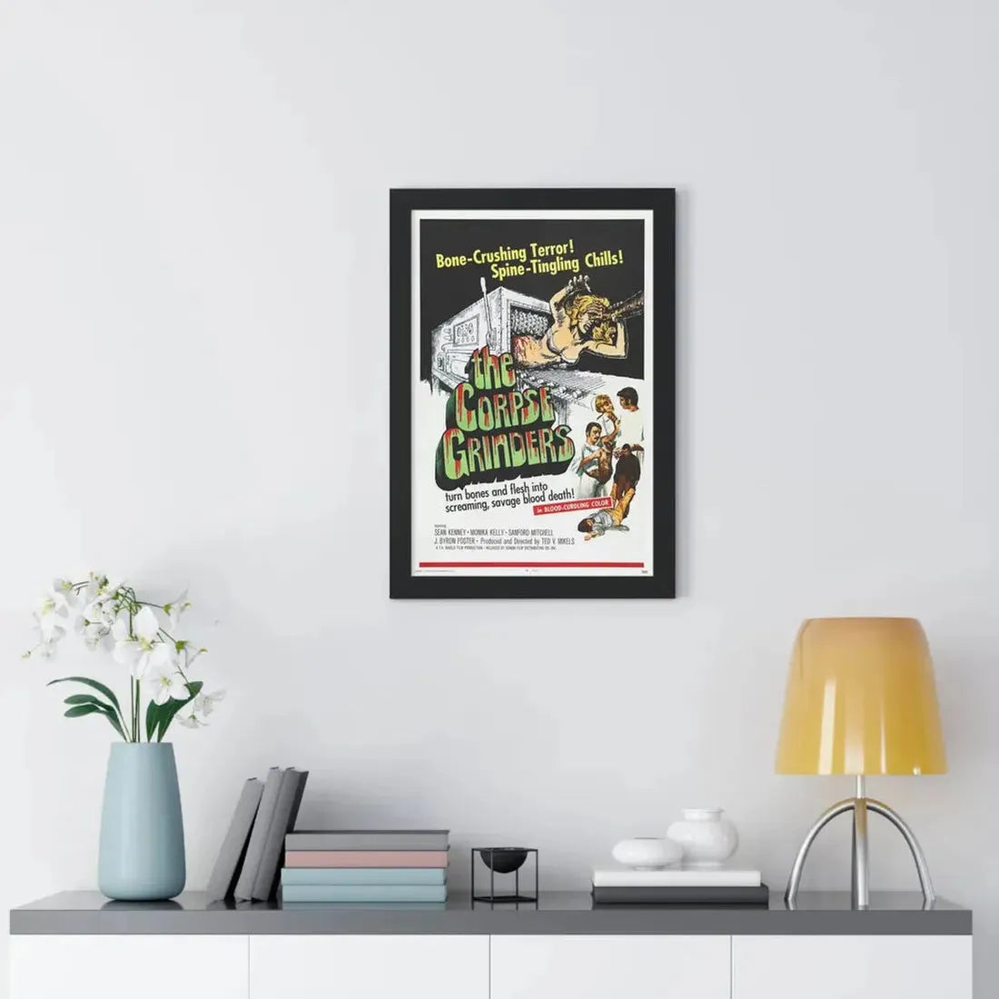 THE CORPSE GRINDERS 1971 - Framed Movie Poster - The Sticker Space