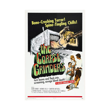 THE CORPSE GRINDERS 1971 - Paper Movie Poster-The Sticker Space