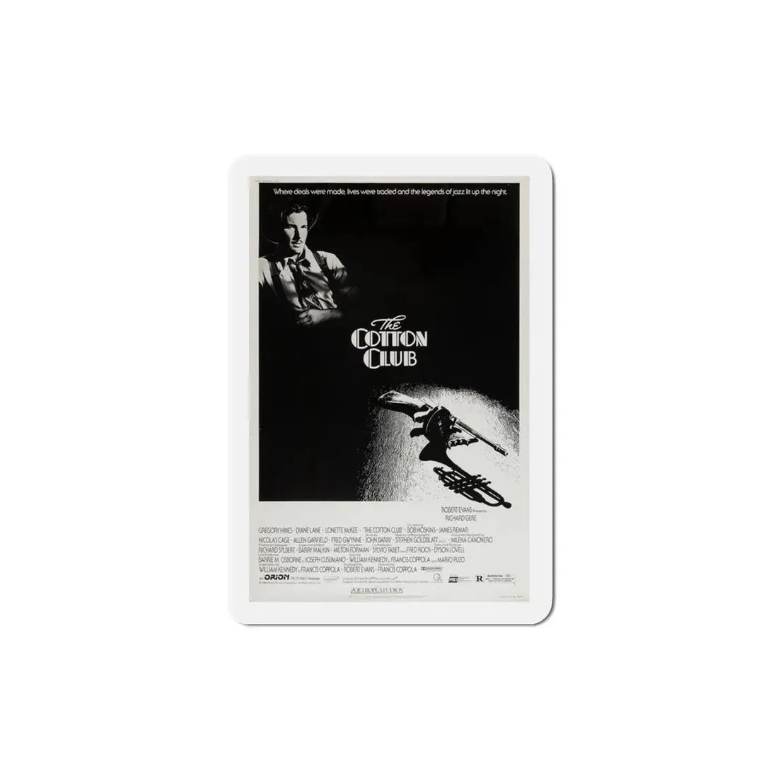 The Cotton Club 1984 Movie Poster Refrigerator Magnet 4 Inch - The Sticker Space