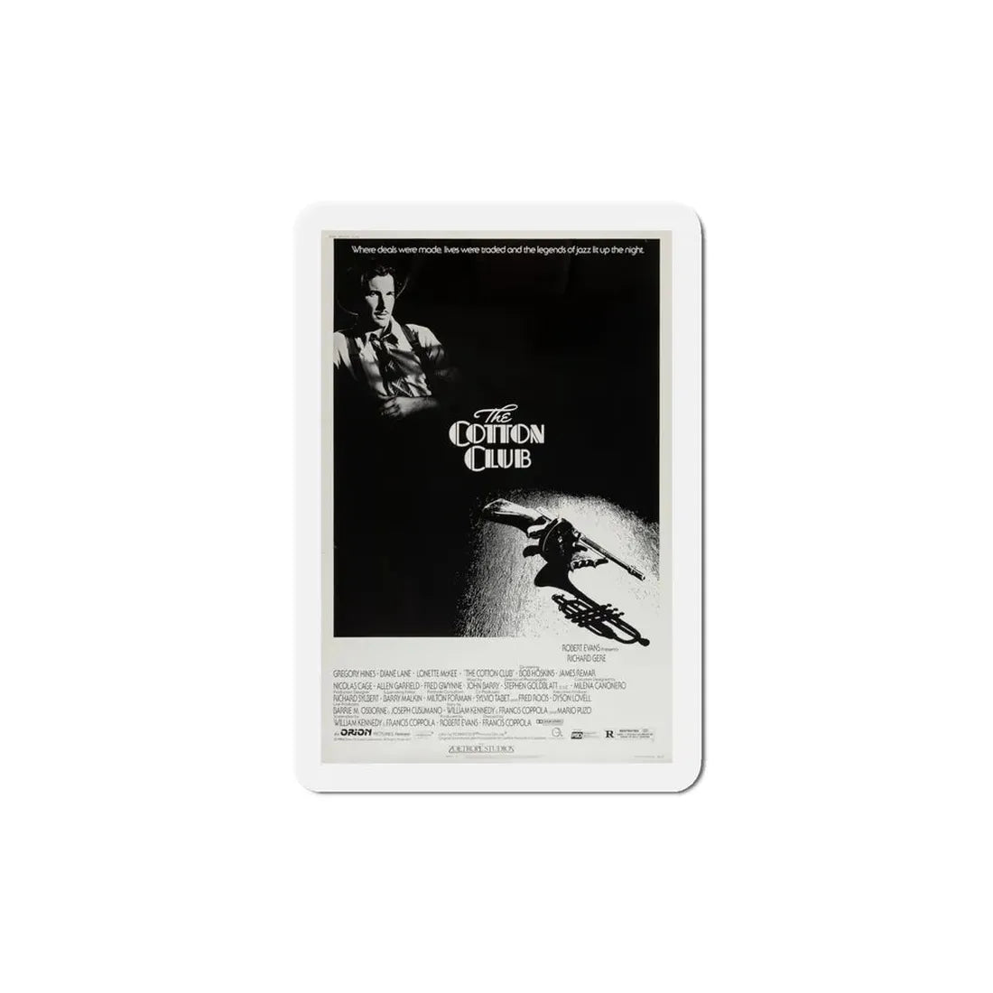 The Cotton Club 1984 Movie Poster Refrigerator Magnet 5 Inch - The Sticker Space