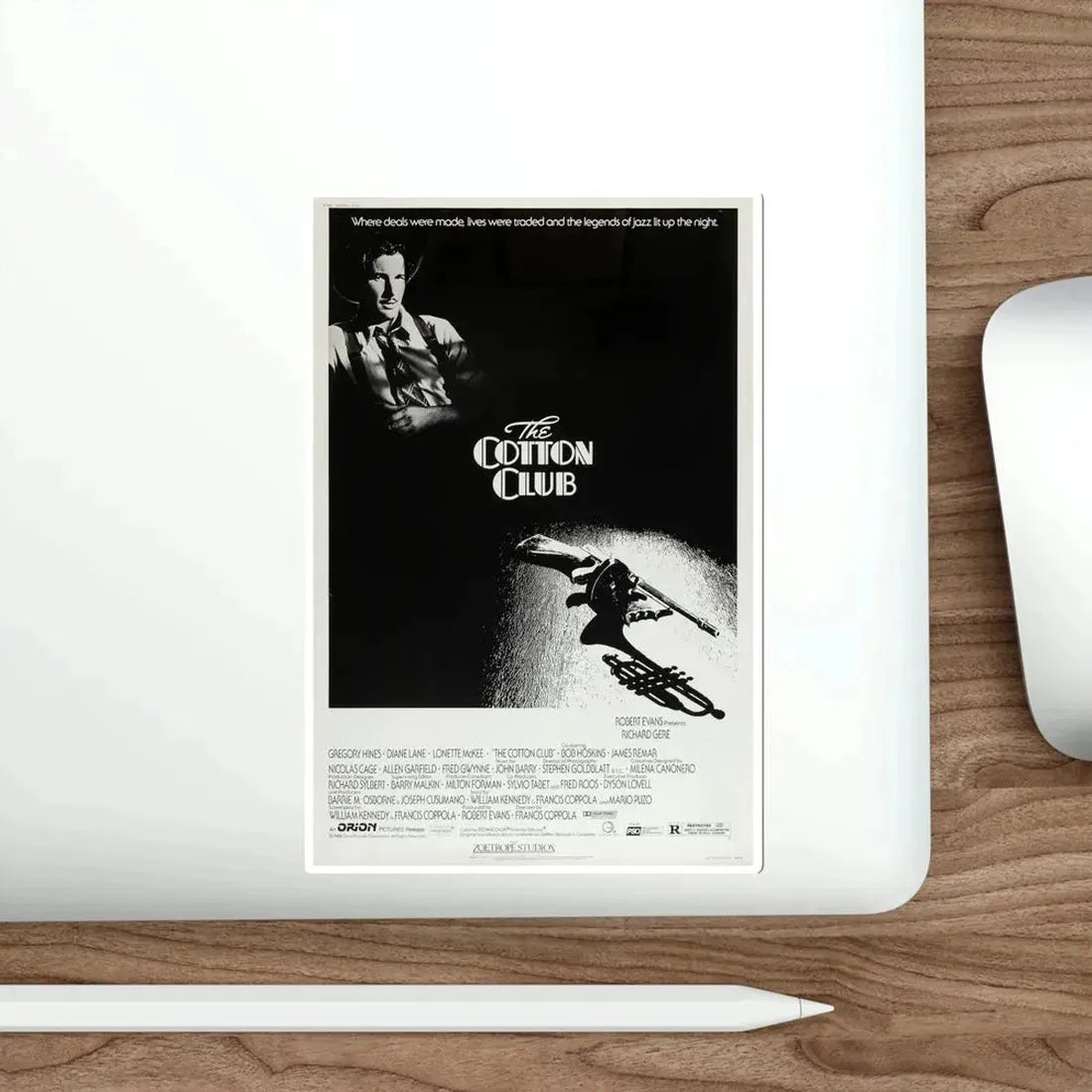 The Cotton Club 1984 Movie Poster STICKER Vinyl Die-Cut Decal - The Sticker Space