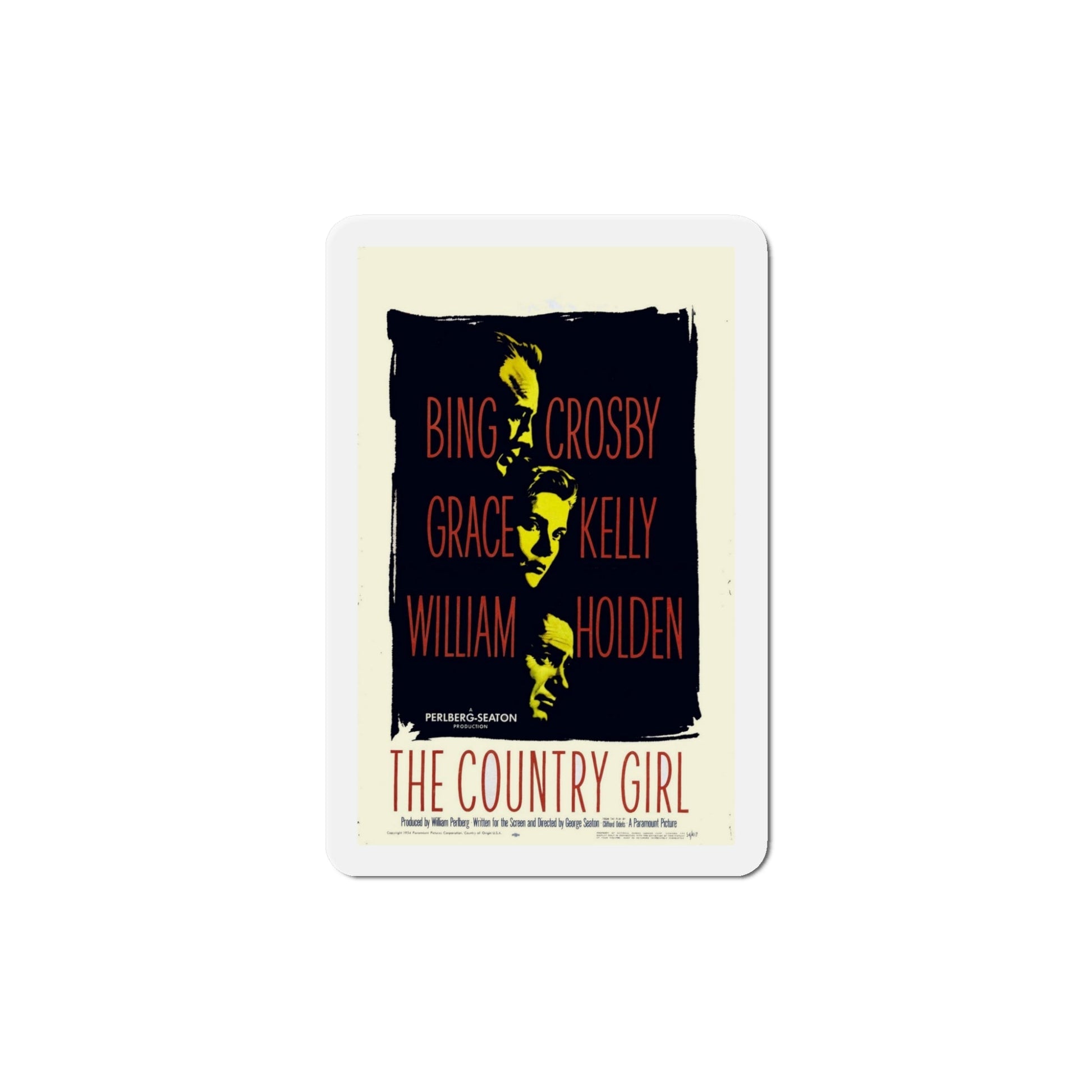 The Country Girl 1954 Movie Poster Die-Cut Magnet-5 Inch-The Sticker Space