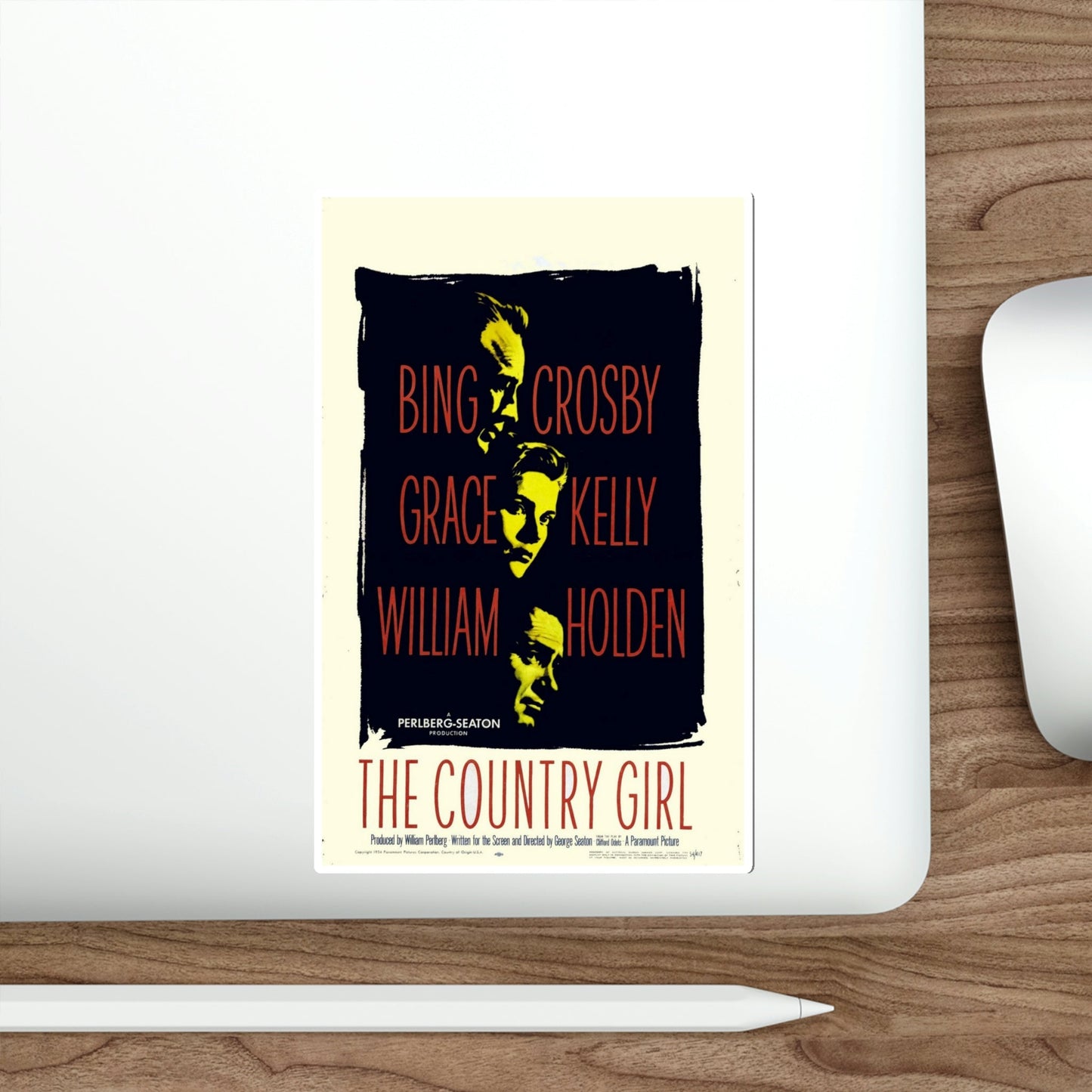The Country Girl 1954 Movie Poster STICKER Vinyl Die-Cut Decal-The Sticker Space