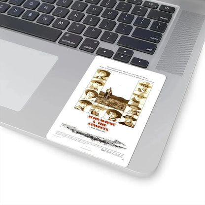 The Cowboys 1972 Movie Poster - STICKER Vinyl Kiss-Cut Decal - The Sticker Space