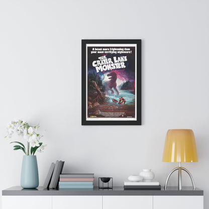 THE CRATER LAKE MONSTER 1977 - Framed Movie Poster-The Sticker Space