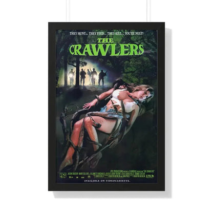 THE CRAWLERS (TROLL 3) 1990 - Framed Movie Poster 20" x 30" Black - The Sticker Space