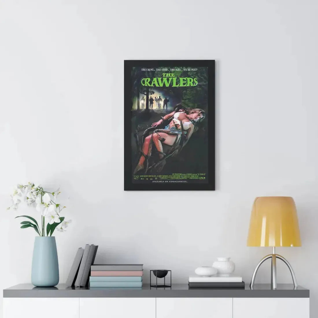 THE CRAWLERS (TROLL 3) 1990 - Framed Movie Poster - The Sticker Space