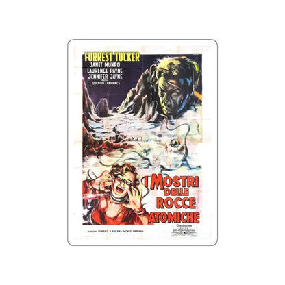 THE CRAWLING EYE (3) 1958 Movie Poster STICKER Vinyl Die-Cut Decal 3 Inch - The Sticker Space