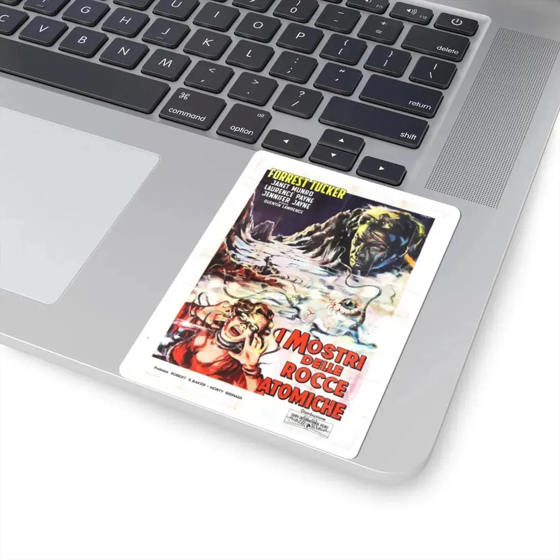 THE CRAWLING EYE (3) 1958 Movie Poster - STICKER Vinyl Kiss-Cut Decal - The Sticker Space