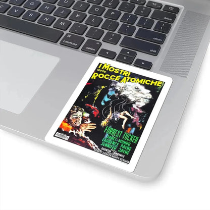 THE CRAWLING EYE (ITALIAN) 1958 Movie Poster - STICKER Vinyl Kiss-Cut Decal - The Sticker Space