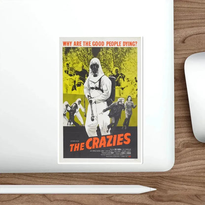 The Crazies 1973 Movie Poster STICKER Vinyl Die-Cut Decal - The Sticker Space
