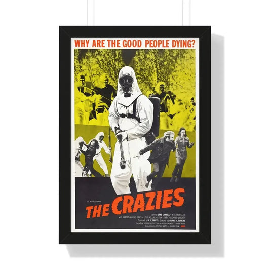 THE CRAZIES (2) 1973 - Framed Movie Poster 16″ x 24″ Black - The Sticker Space
