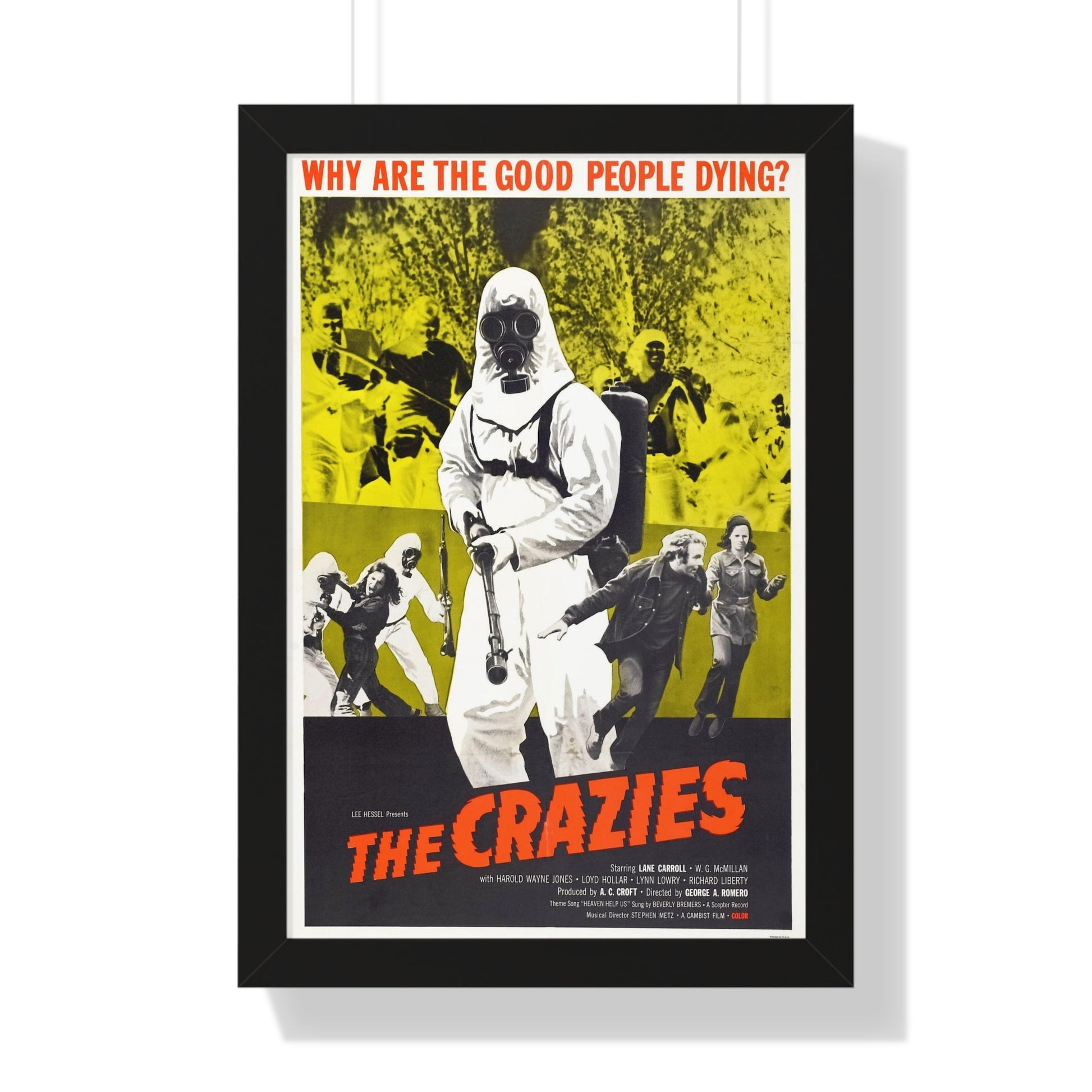 THE CRAZIES (2) 1973 - Framed Movie Poster-16″ x 24″-The Sticker Space