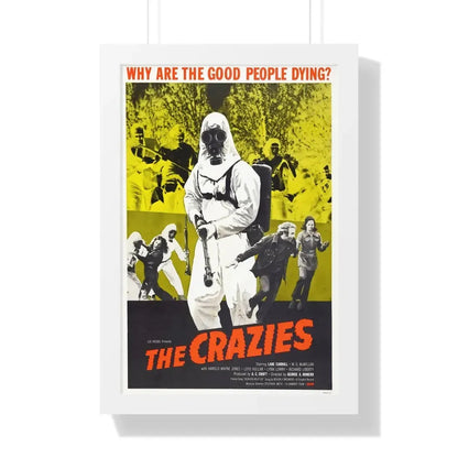 THE CRAZIES (2) 1973 - Framed Movie Poster 16″ x 24″ White - The Sticker Space