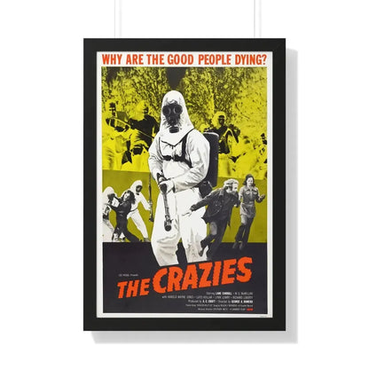 THE CRAZIES (2) 1973 - Framed Movie Poster 20" x 30" Black - The Sticker Space