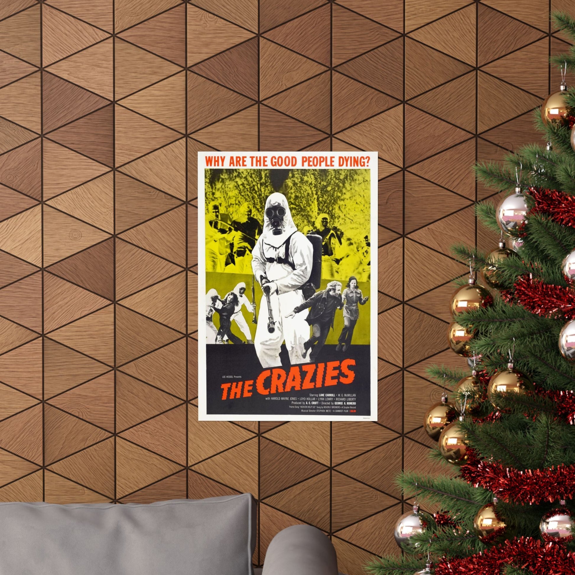 THE CRAZIES (2) 1973 - Paper Movie Poster-The Sticker Space