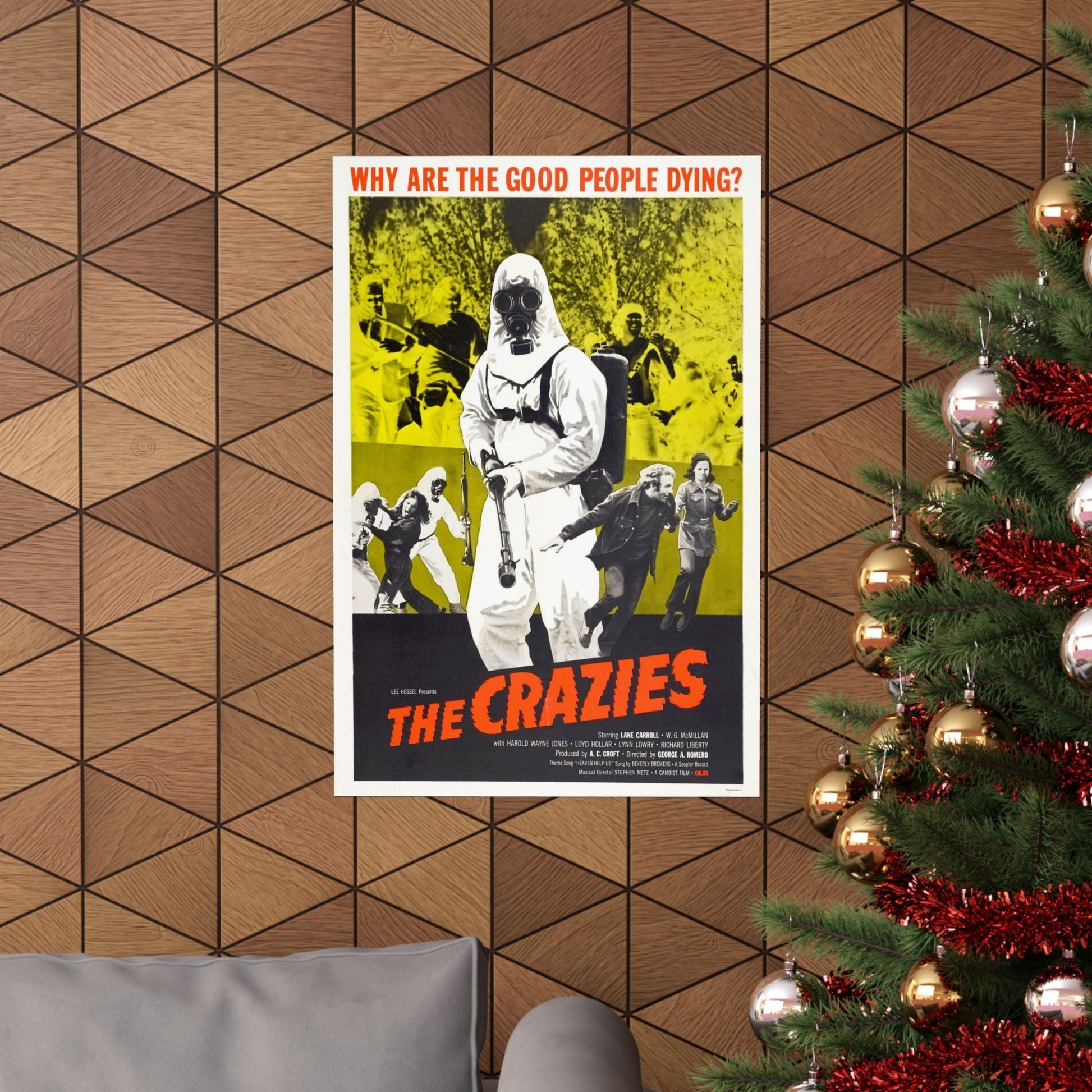 THE CRAZIES (2) 1973 - Paper Movie Poster-The Sticker Space