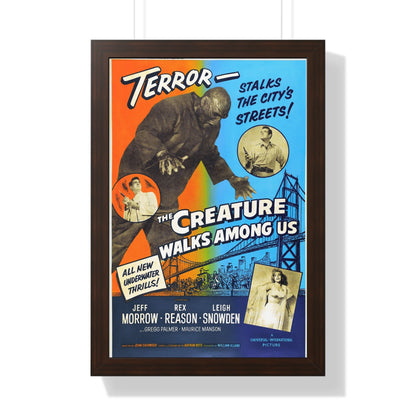 THE CREATURE WALKS AMONG US (3) 1956 - Framed Movie Poster-16″ x 24″-The Sticker Space