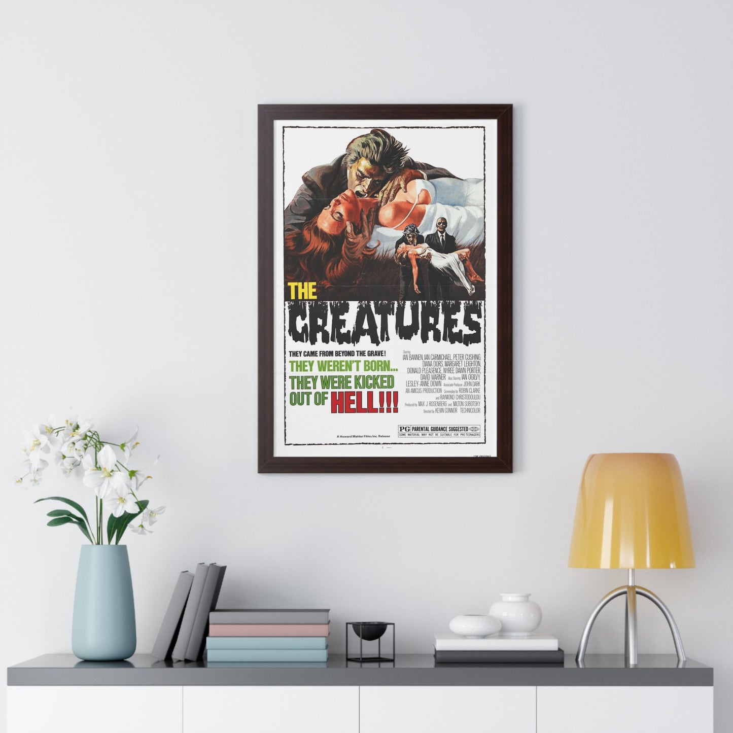 THE CREATURES 1966 - Framed Movie Poster-The Sticker Space