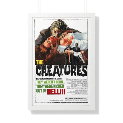 THE CREATURES 1966 - Framed Movie Poster 20" x 30" White - The Sticker Space