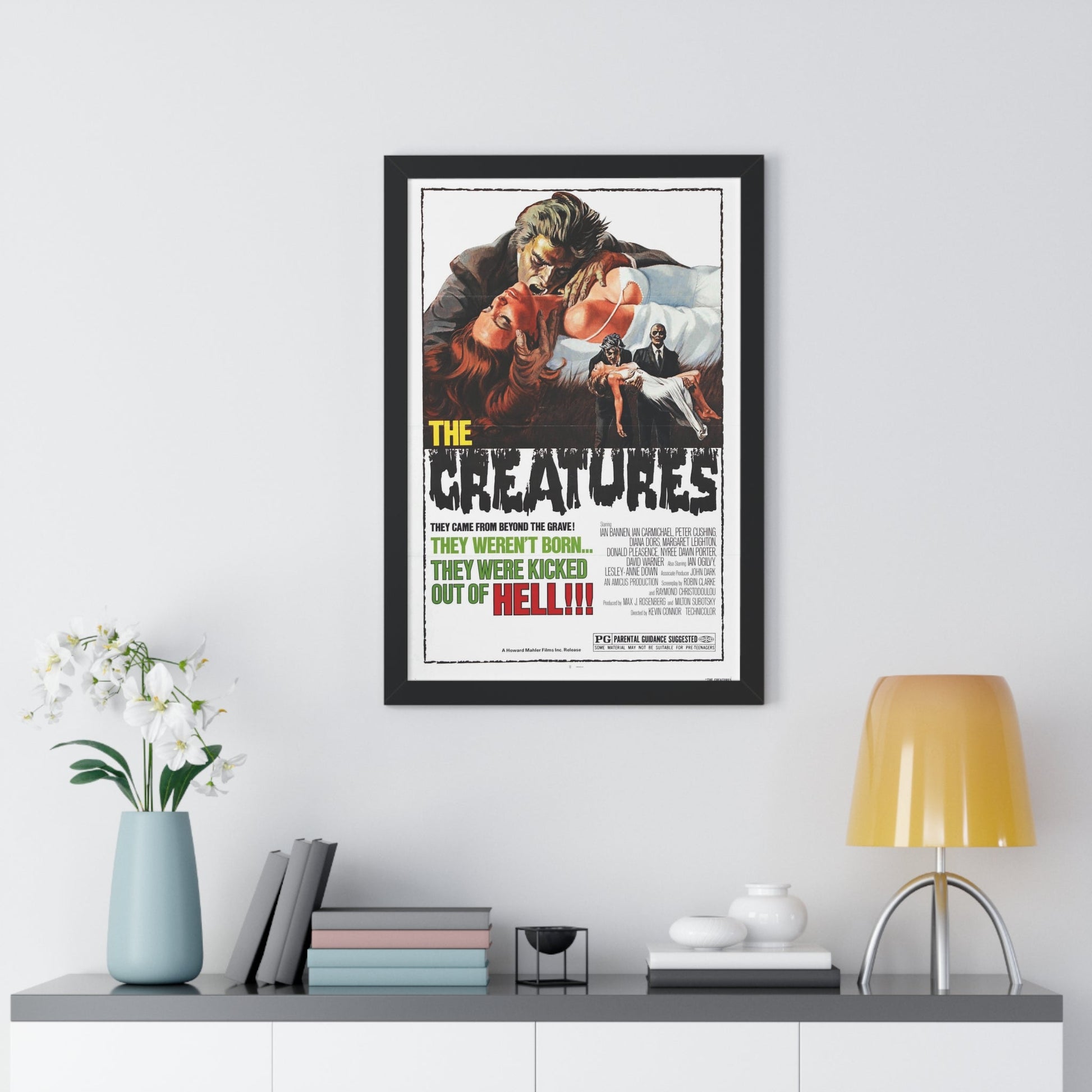 THE CREATURES 1966 - Framed Movie Poster-The Sticker Space