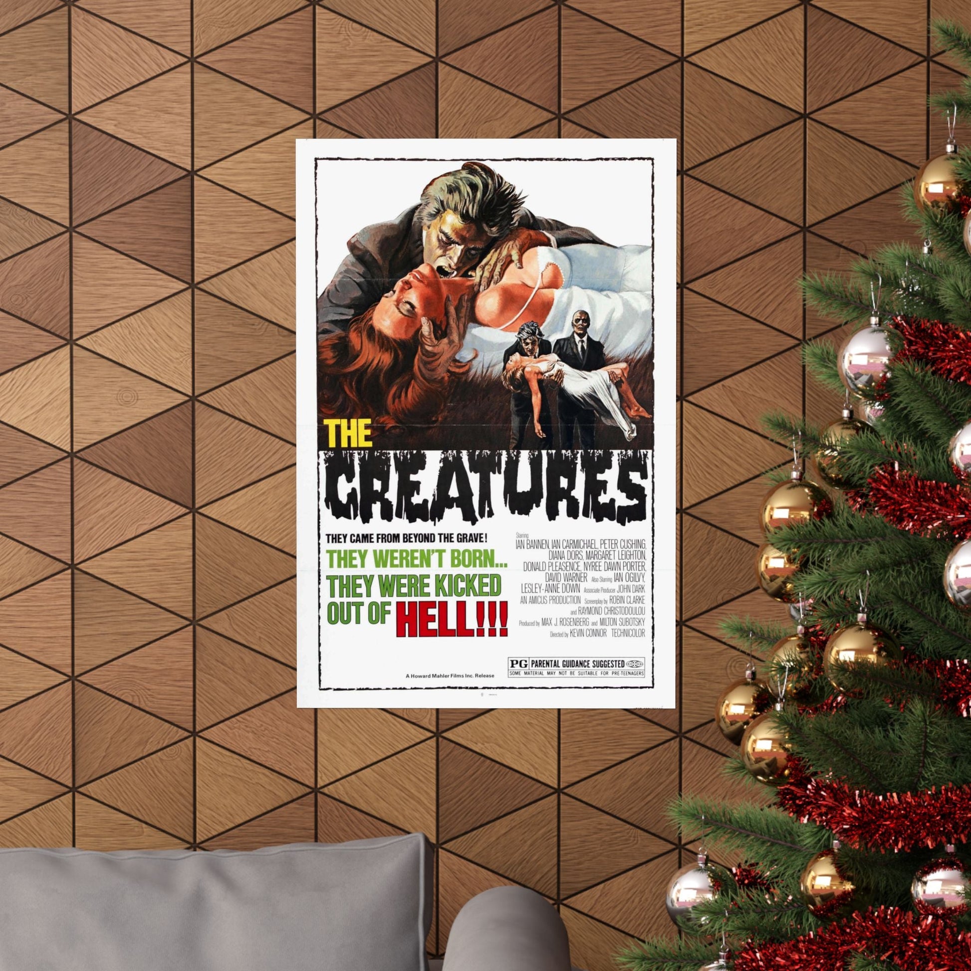 THE CREATURES 1966 - Paper Movie Poster-The Sticker Space