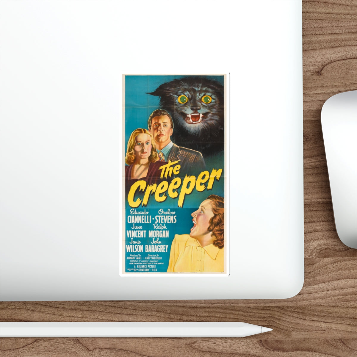 THE CREEPER 1948 Movie Poster STICKER Vinyl Die-Cut Decal-The Sticker Space
