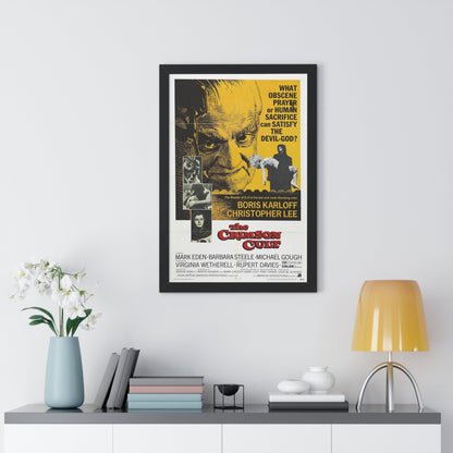 THE CRIMSON CULT 1968 - Framed Movie Poster-The Sticker Space