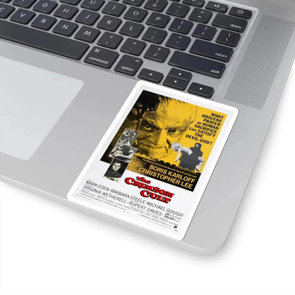 The Crimson Cult 1970 Movie Poster - STICKER Vinyl Kiss-Cut Decal - The Sticker Space