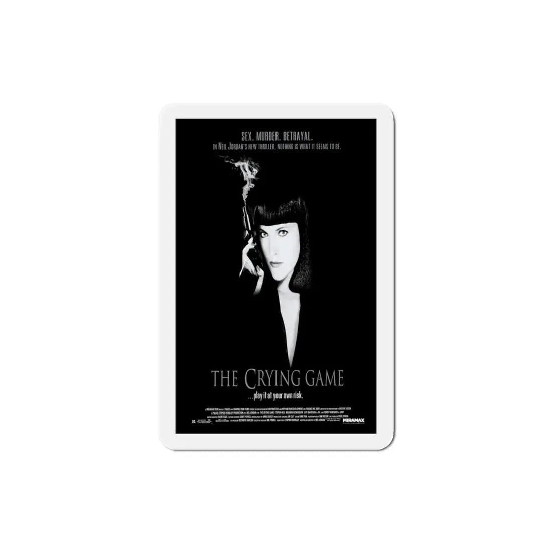 The Crying Game 1992 Movie Poster Refrigerator Magnet 3 Inch - The Sticker Space