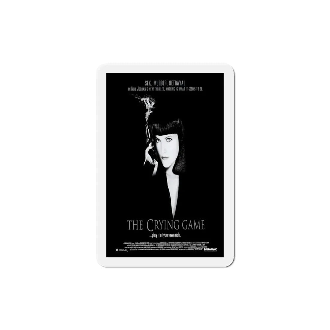 The Crying Game 1992 Movie Poster Refrigerator Magnet 4 Inch - The Sticker Space