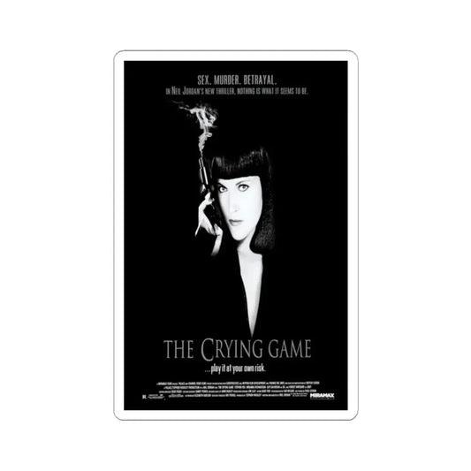 The Crying Game 1992 Movie Poster - STICKER Vinyl Kiss-Cut Decal 2 Inch White - The Sticker Space