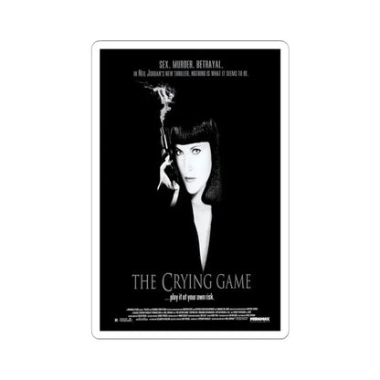 The Crying Game 1992 Movie Poster - STICKER Vinyl Kiss-Cut Decal 3 Inch White - The Sticker Space