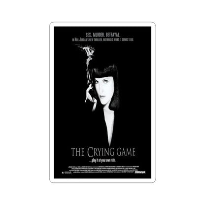 The Crying Game 1992 Movie Poster - STICKER Vinyl Kiss-Cut Decal 4 Inch White - The Sticker Space