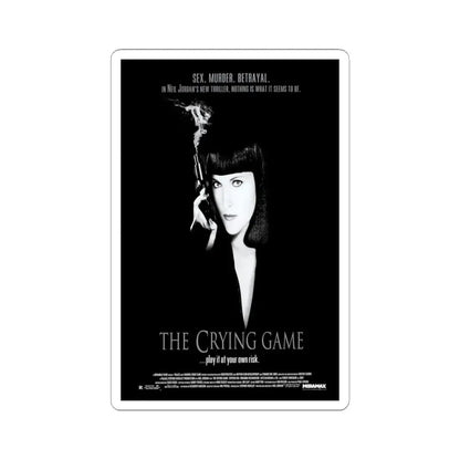 The Crying Game 1992 Movie Poster - STICKER Vinyl Kiss-Cut Decal 6 Inch White - The Sticker Space